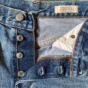 Levi 501 Japanese denim jeans